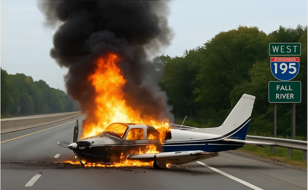 ডার্টমাউথে ভয়াবহ বিমান দুর্ঘটনা: প্রাণ হারালেন দুজন