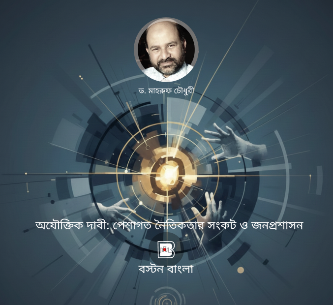 অযৌক্তিক দাবী: পেশাগত নৈতিকতার সংকট ও জনপ্রশাসন