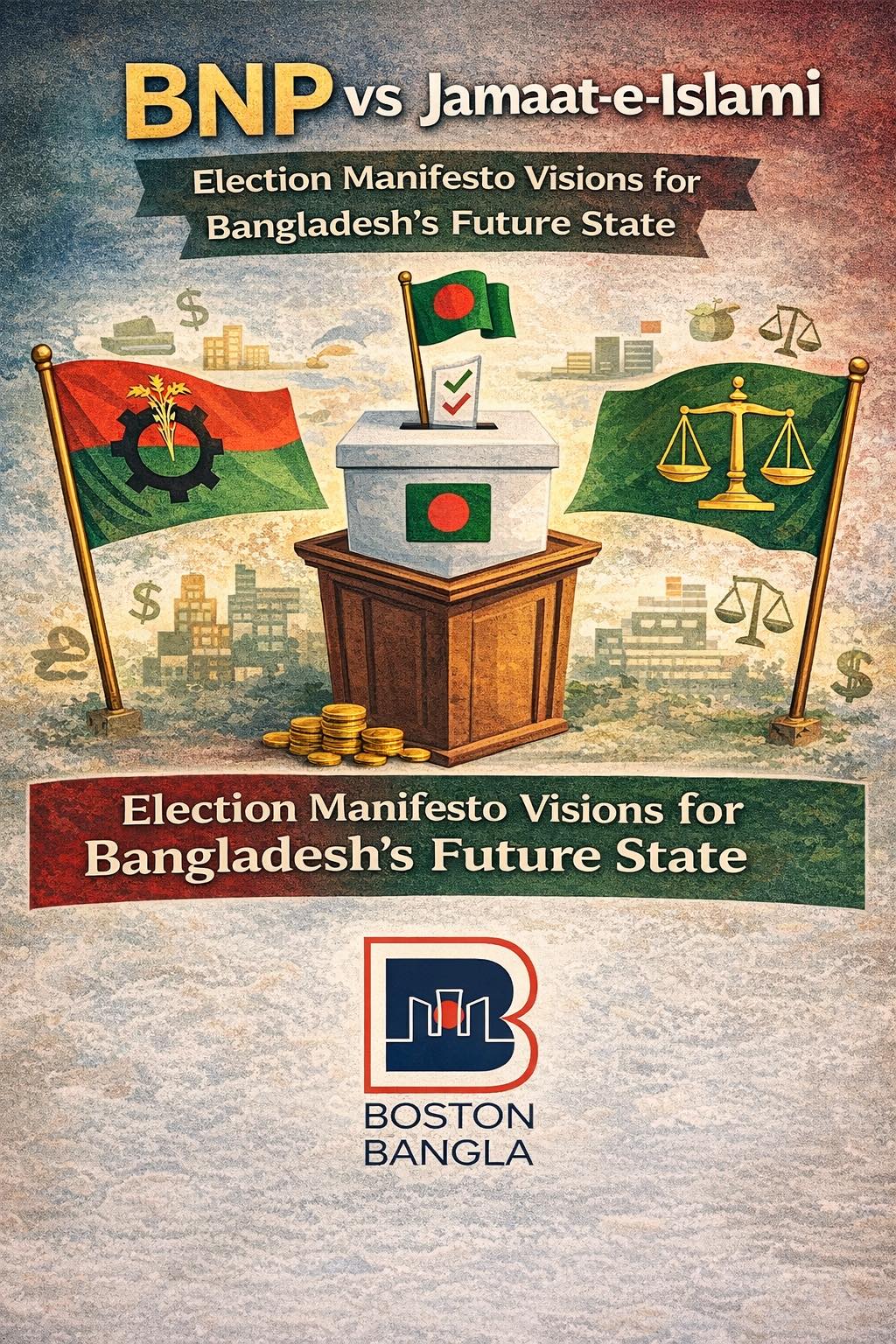 ইশতেহারের ভাষা: বিএনপি ও জামায়াতের নির্বাচনী প্রতিশ্রুতির ভেতর দিয়ে রাষ্ট্রপাঠ